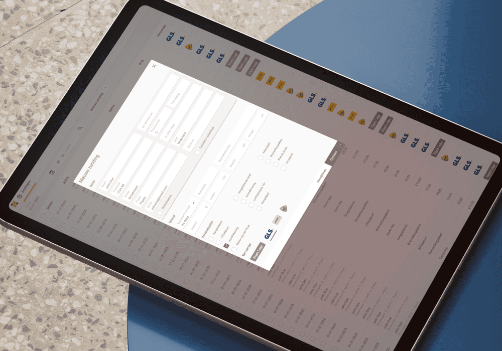feature afbeelding verzendplatform